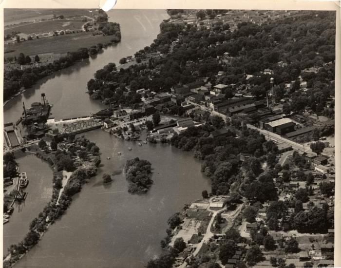 Aerial View of Riverview Cemetary
