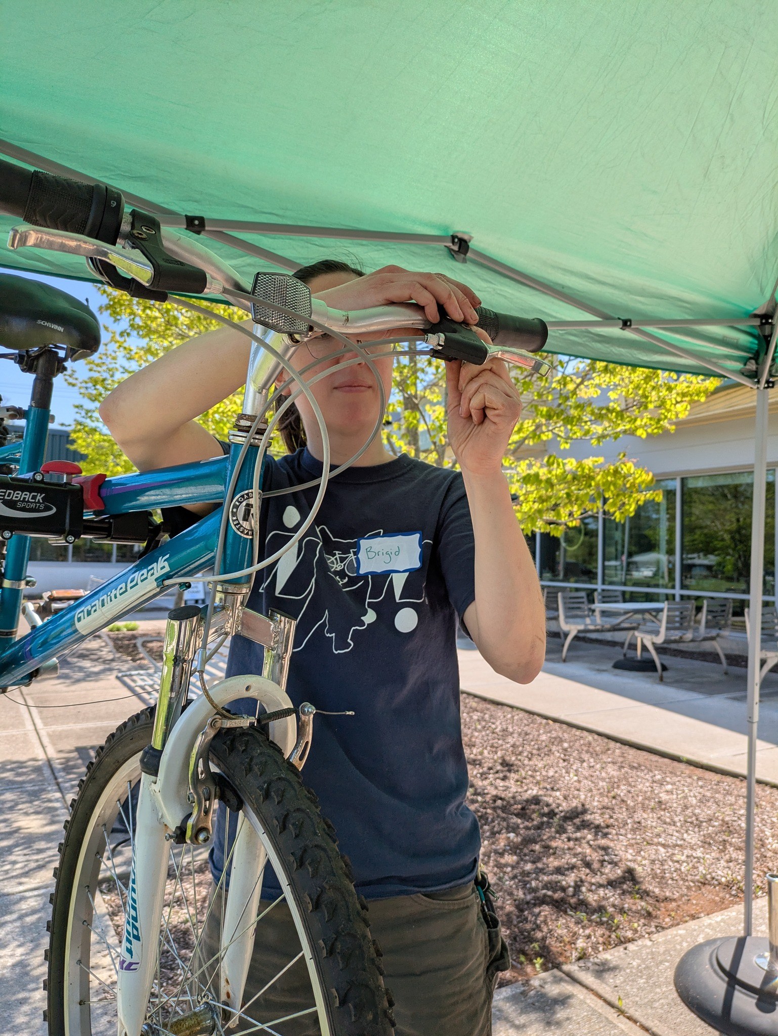Fixing a bike